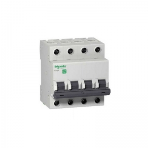 EASY9 MCB 4P, 4.5KA, 400V, C CURVE
