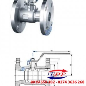 VAN BI INOX 1PC TIÊU CHUẨN ANSI
