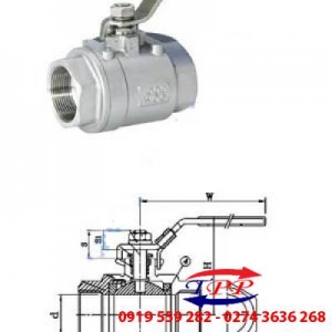 VAN BI INOX 2 THÂN
