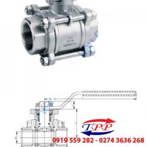 VAN BI INOX 3PC CÓ TÁN